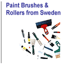 Paint Brushes & Rollers from Sweden