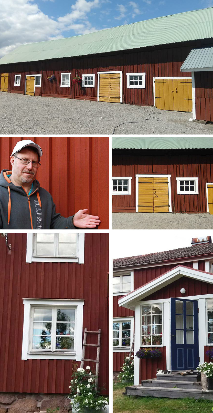Paint: Classic exterior paint used for centuries Scandinavia